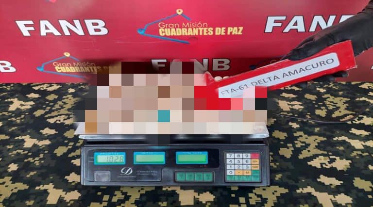 Incautan más de mil kilos de cocaína con destino a Trinidad y Tobago