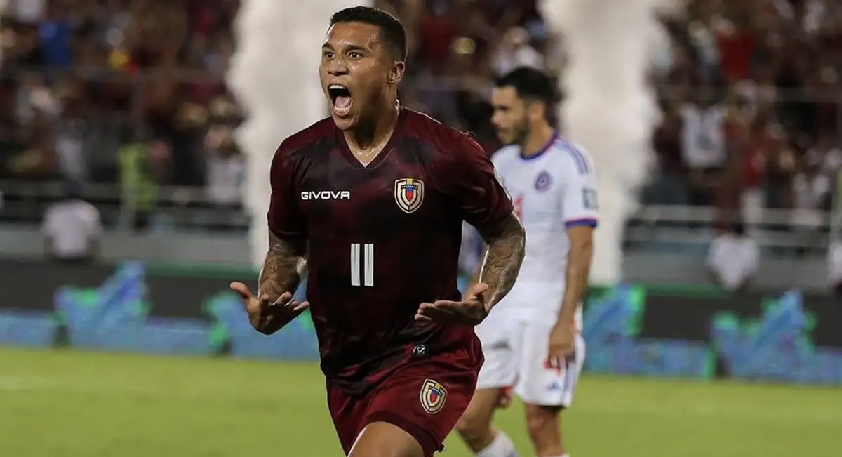 Esto es lo que dijo Darwin Machís después de su asistencia para el empate de La Vinotinto