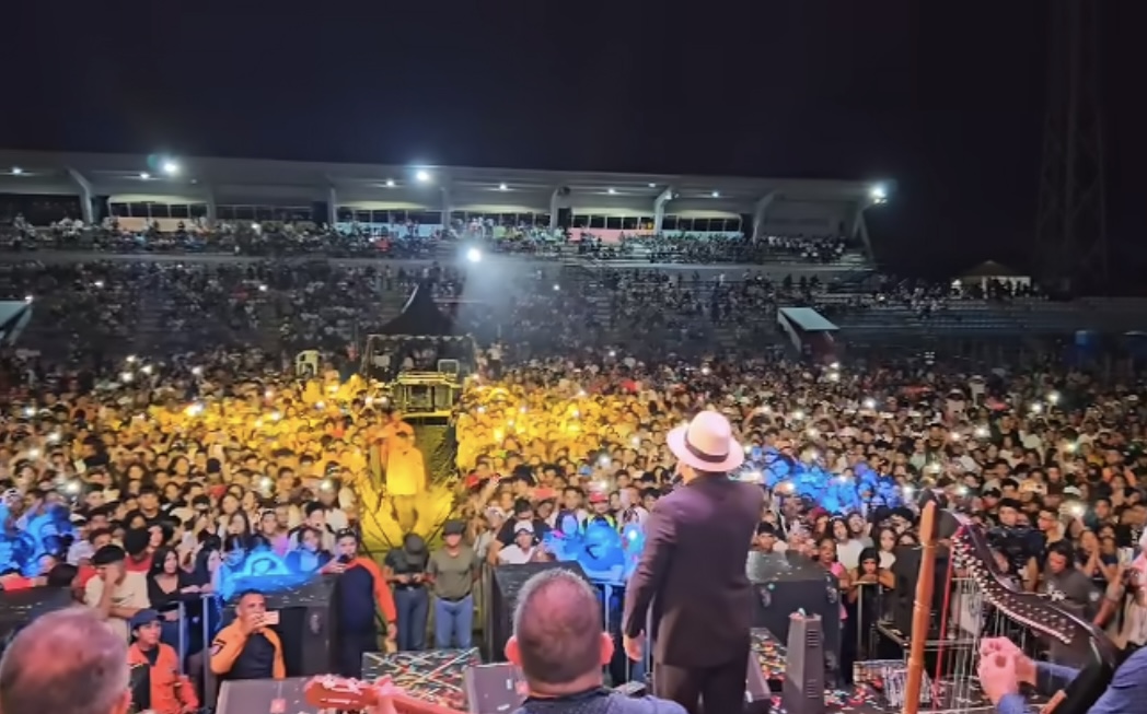 Luis silva se presentó antes miles de personas en Cumaná (+ Video)