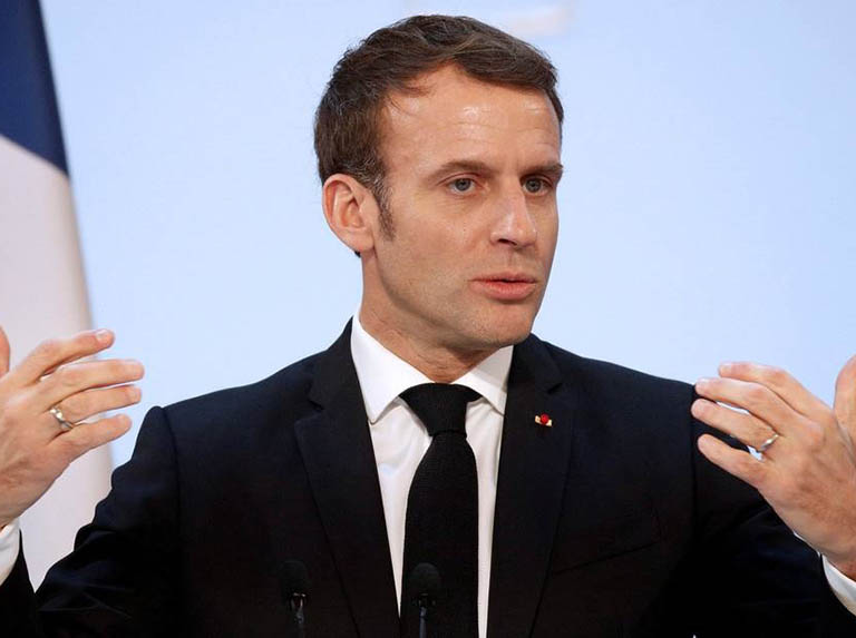 Macron instó a Israel a dejar de matar niños y ancianos en Gaza