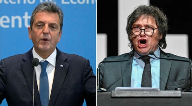 Las encuestas predicen el virtual empate entre Massa y Milei para el balotaje en Argentina