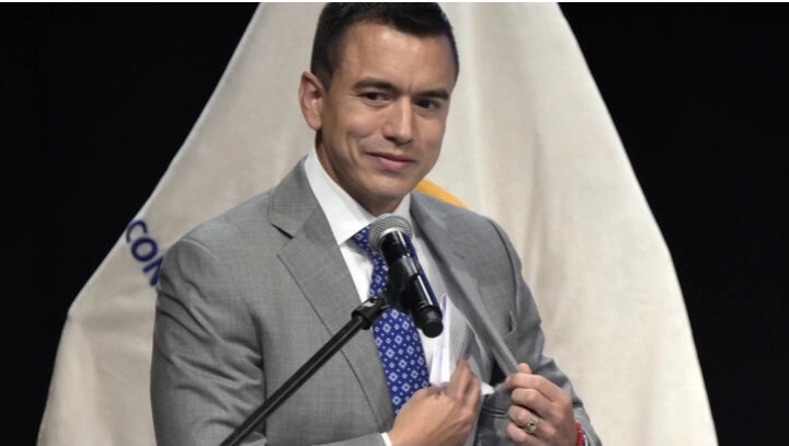 Presidente electo de Ecuador anuncia lucha contra corrupción y criminalidad