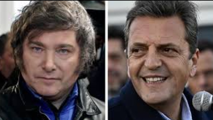 Massa y Milei cierran sus campañas electorales a tres días del balotaje en Argentina