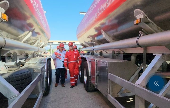 Petróleos de Venezuela entregó 15 cisternas de combustibles en Trujillo (+ Detalles)