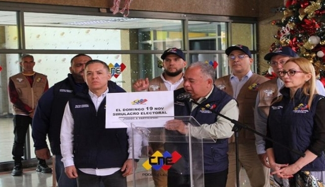 Elvis Amoroso: Simulacro electoral demuestra confiabilidad y garantía de la soberanía nacional
