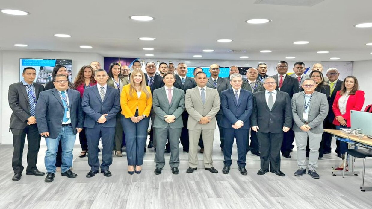Inspectores aeronáuticos de Venezuela son capacitados por OACI para certificar aeronaves