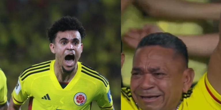 Luis Díaz con remontada histórica ante Brasil hizo gritar y caer en llantos de emoción a su Padre (+ Video)