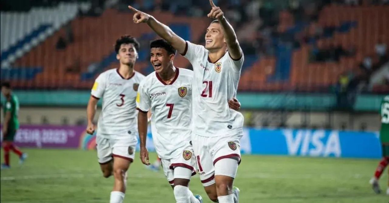 ¡Categoría y orden! La selección sub 17 de Venezuela cerró un empate vs México y con un jugador menos