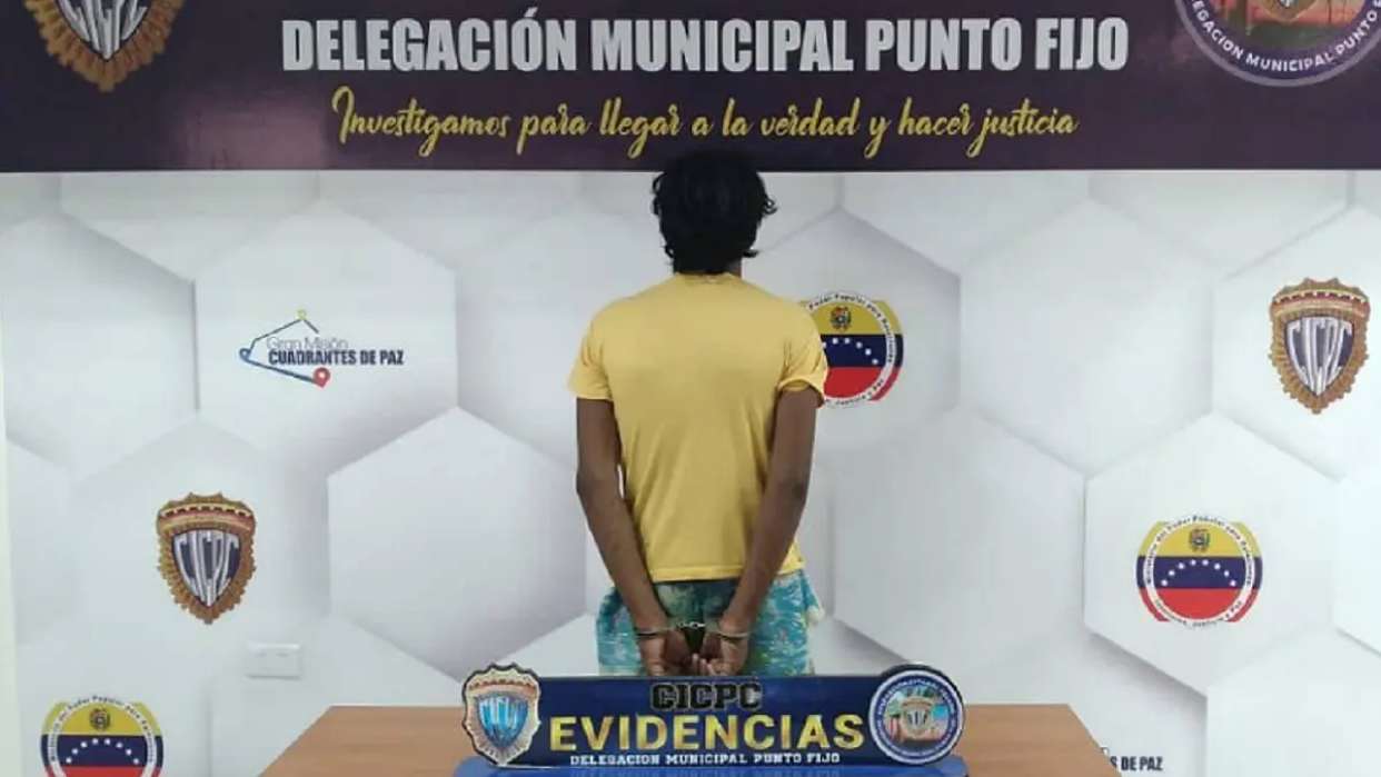 Cicpc detiene a sujeto por mantener secuestrada a su pareja en Punto Fijo