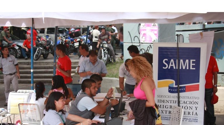 Saime iniciará operativo especial de cedulación con miras al referendo del 3D