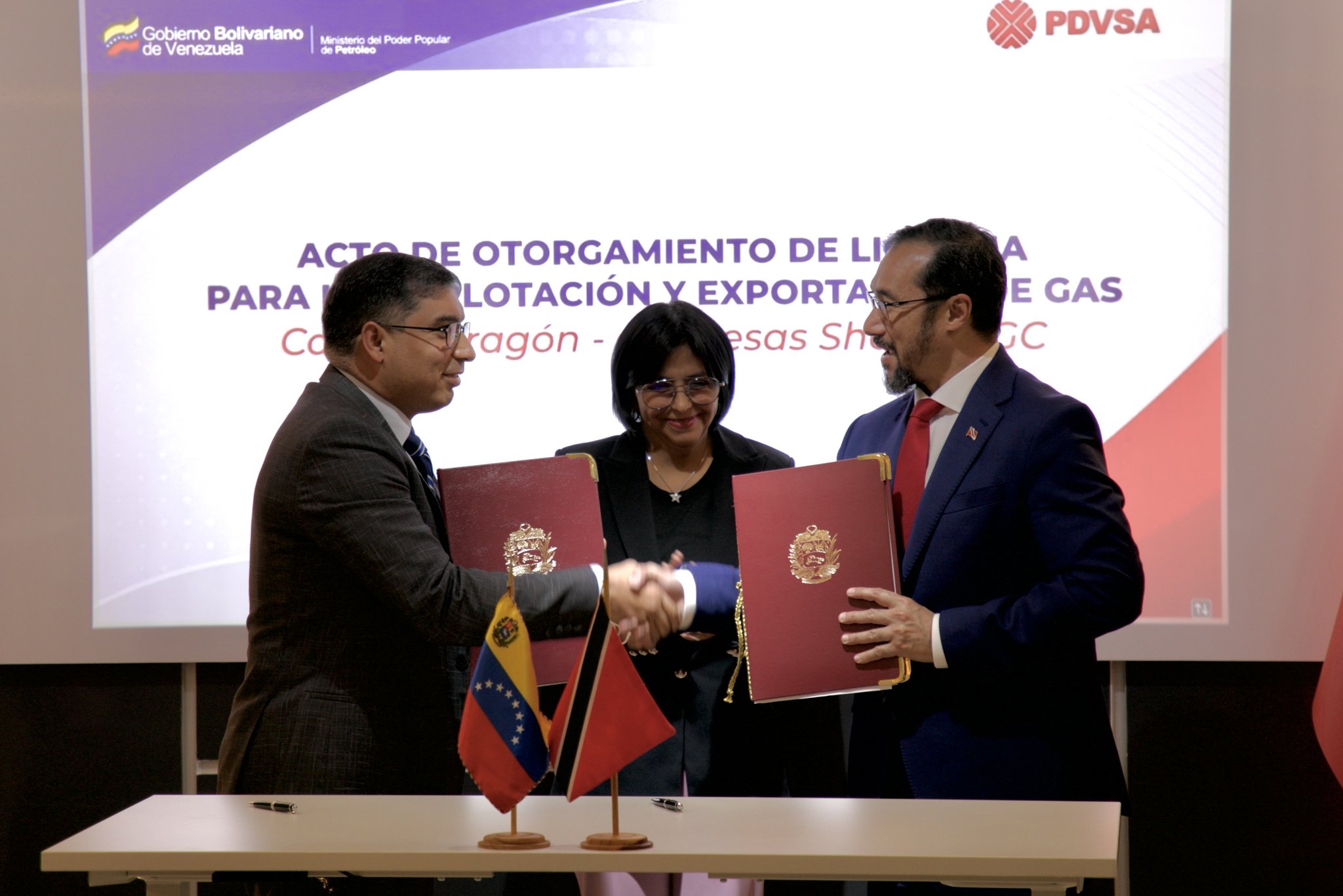 PDVSA otorga licencia a NGC y Shell para la exploración y explotación del campo dragón