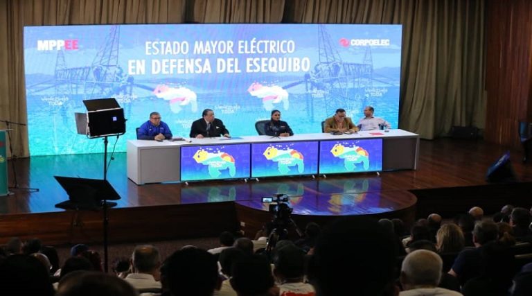 Trabajadores del sector eléctrico se unen en defensa del Esequibo