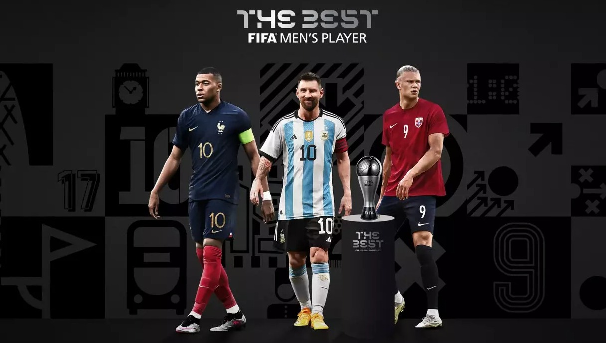 Messi, Haaland y Mbappé definirán al ganador del The Best 2023