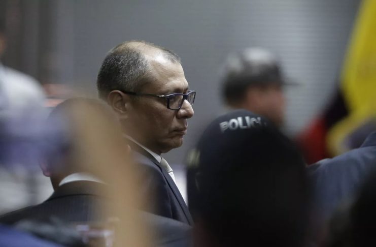 Embajada de México en Ecuador recibe a Jorge Glas en calidad de huésped