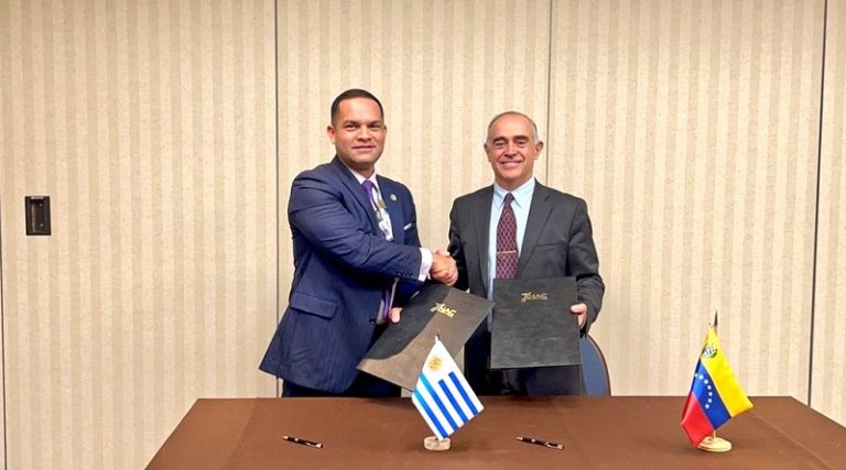 Establecen acuerdos bilaterales para iniciar ruta aérea Caracas-Montevideo