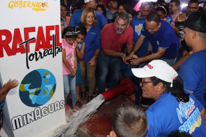 Activan nuevo pozo de agua potable en Portuguesa