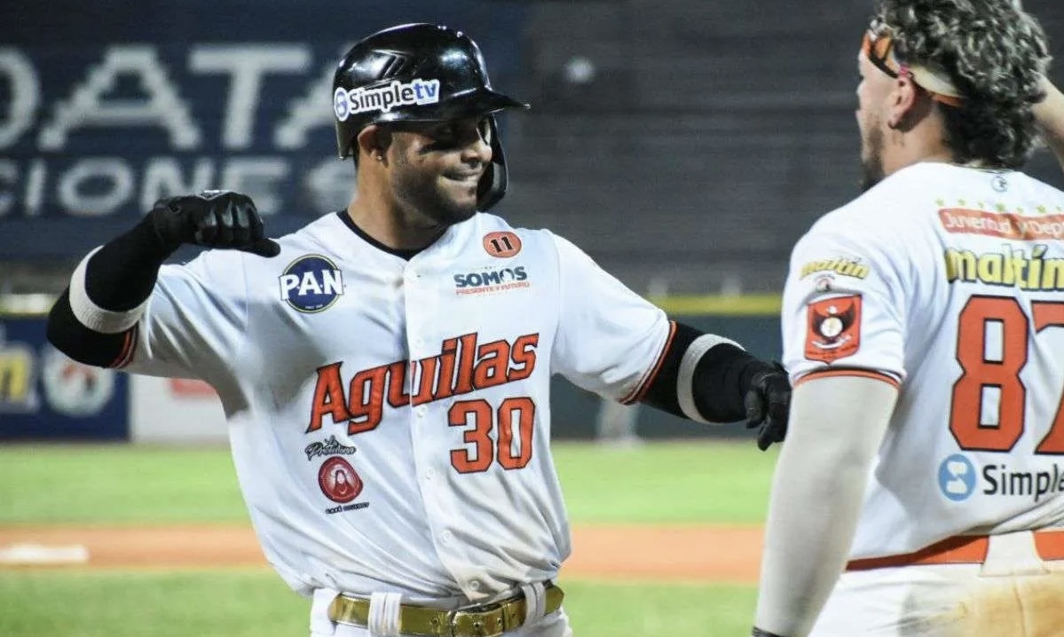 Ángel Reyes, de las Águilas del Zulia, fue el mejor de la séptima semana