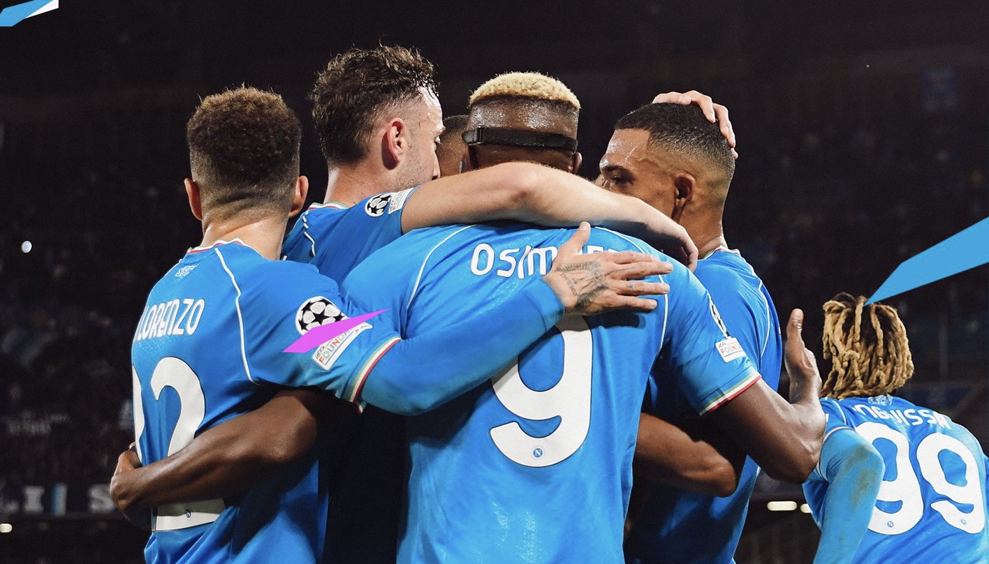 Napoli avanzó a los octavos de final de la Champions League