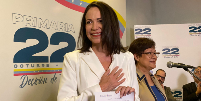 CIDH instó a respetar a respetar la candidatura de María Corina Machado