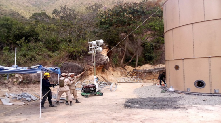 Construyen tanque de 300 mil litros de agua en el Parque Nacional Henri Pittier
