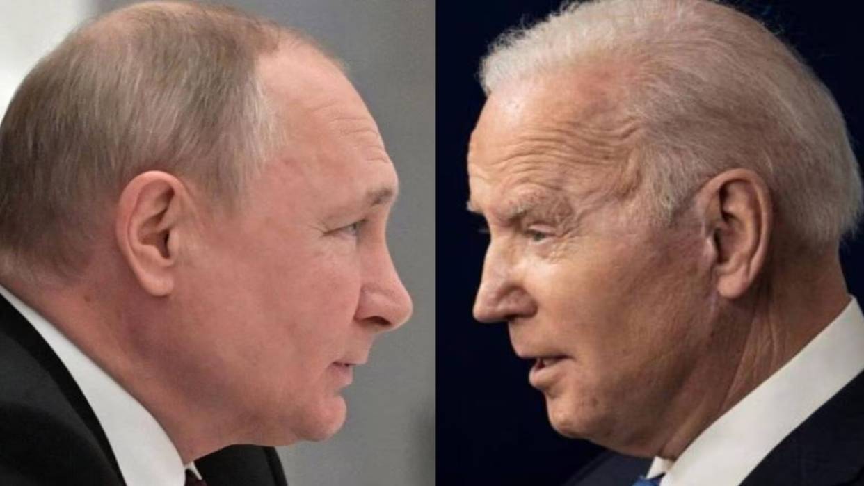 Vladímir Putin calificó de “completa tontería” la afirmación de Biden de que Moscú podría atacar a un país de la OTAN
