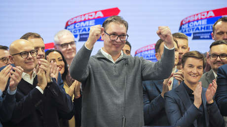La coalición de Vucic obtiene «una victoria absoluta» en las elecciones parlamentarias en Serbia
