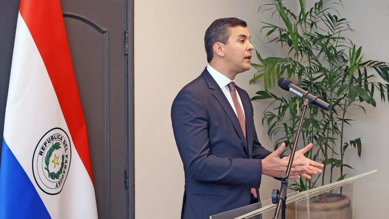 Presidente de Paraguay reafirma que ya no espera cerrar un acuerdo Mercosur-UE