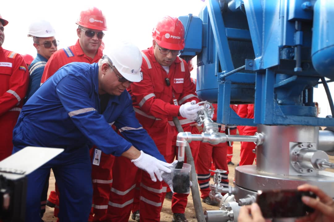 Ministro de petróleo inspeccionó las áreas operativas en la División Carabobo de la FPO HC