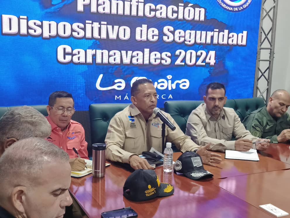 Autoridades coordinan dispositivo de protección para los Carnavales 2024