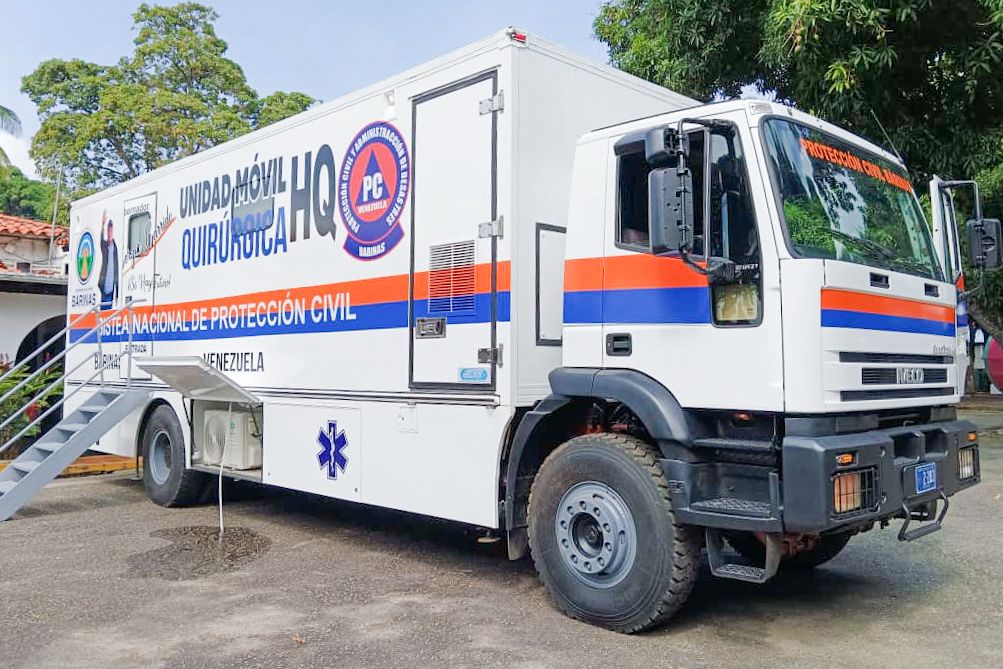 Prueba piloto del Hospital Quirúrgico Móvil en Barinas: 11 intervenciones realizadas con éxito (+ Video)