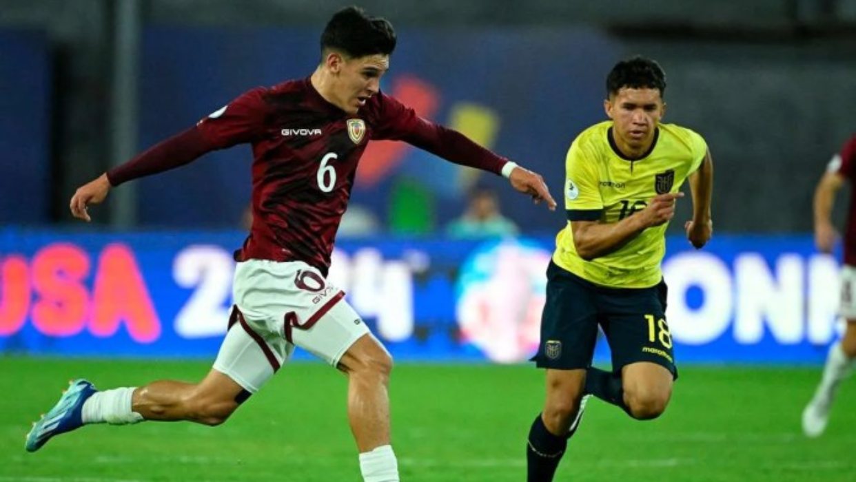 La Vinotinto Sub-23 igualó 1-1 ante Ecuador en el Conmebol Preolímpico