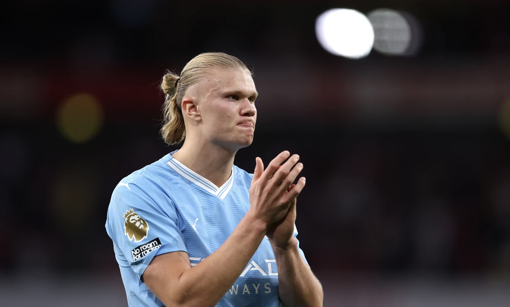 ¿Llega al partido? Esto dijo Pep Guardiola sobre el estado físico de Erling Haaland