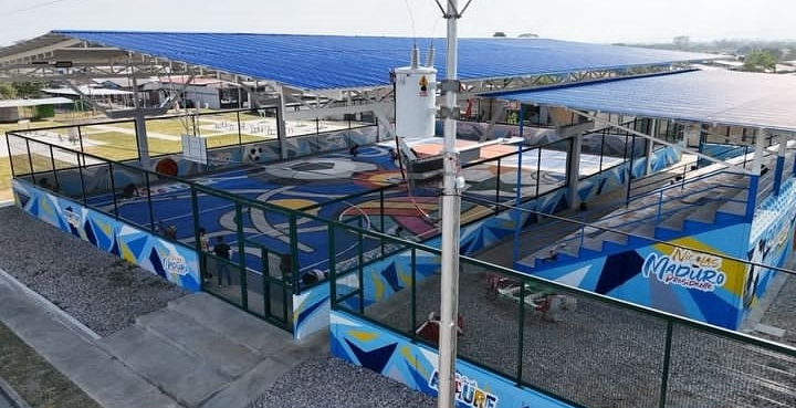 Gobernación de Portuguesa inauguró cancha de usos múltiples ubicada en Prados del Sol