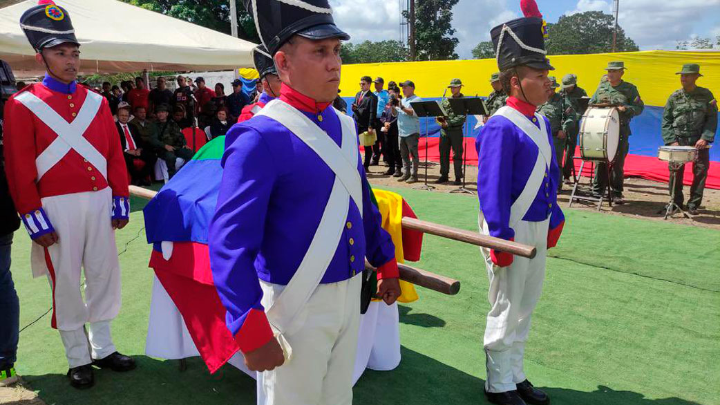 Inicia traslado de restos mortales del General Domingo Antonio Sifontes al Panteón Nacional