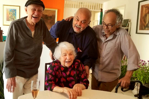 Murió María Fulvia Laprea viuda del poeta Aquiles Nazoa