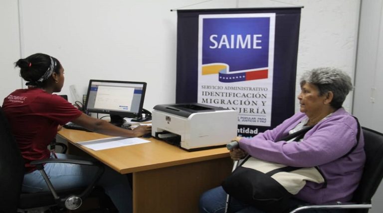 Saime garantiza atención preferencial a adultos mayores