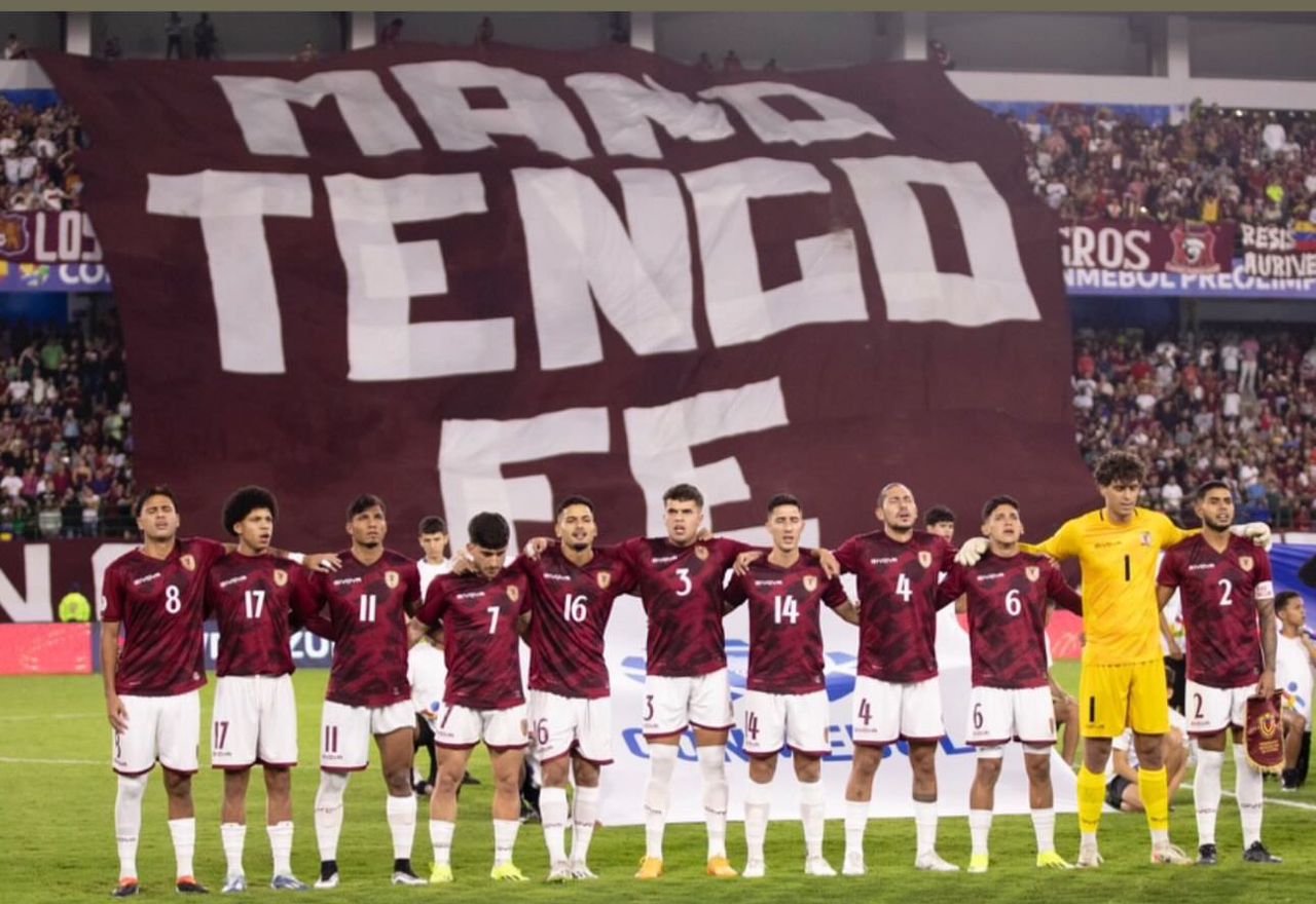 Hicieron un gran trabajo los muchachos de la Vinotinto, aplausos de pie ¿Cuántos Likes les damos a los Chamos?