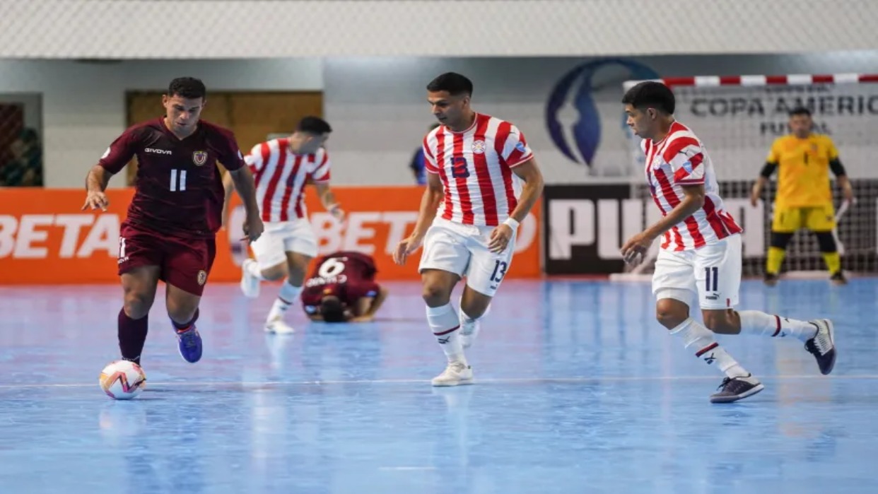 Chile vence a Colombia y Venezuela empata con Paraguay en la Copa América de futsal