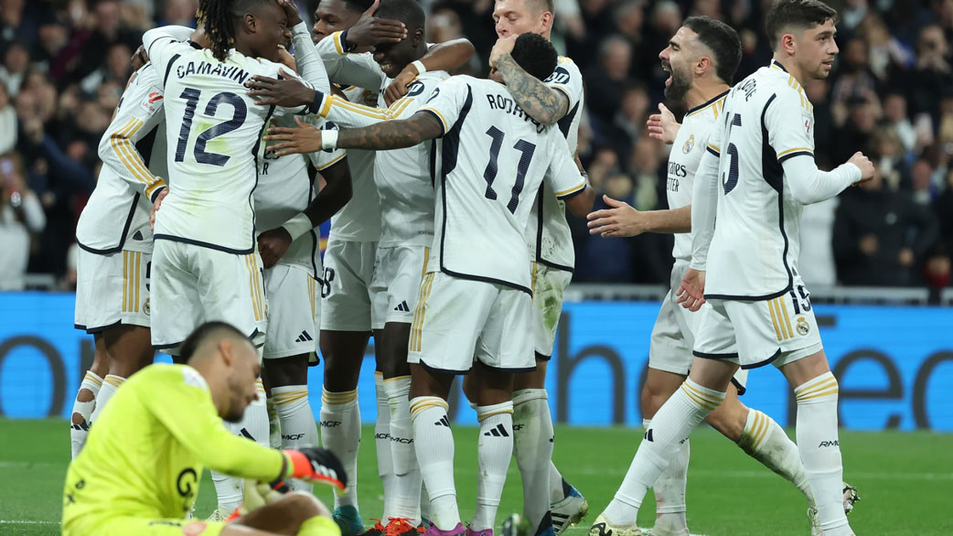 El Real Madrid golea al Girona y asesta un golpe en LaLiga