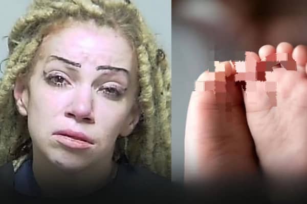 ¡Insólito! Detienen a mujer que pretendía vender a su bebé en 500$ en las afueras de una tienda