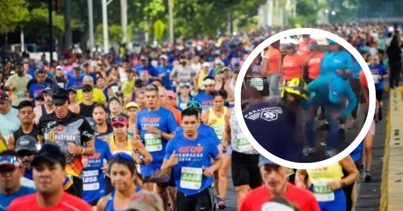Un corredor sufrió de un paro cardíaco en el maratón CAF (+ Detalles)