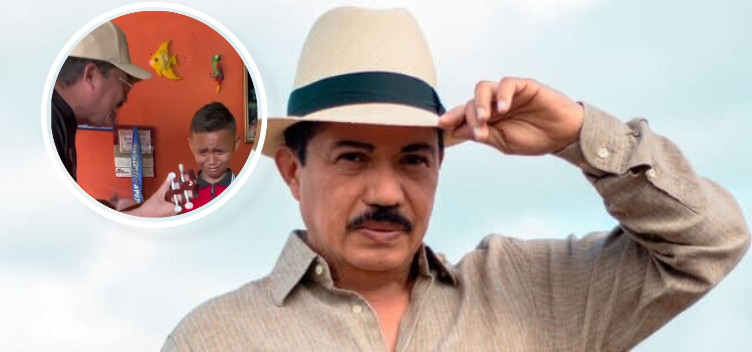 Luis Silva llegó al estado Apure para cumplir el sueño de un talentoso niño venezolano (+ Video)