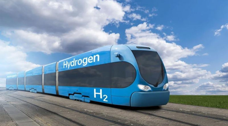 China probó el primer tren urbano con energía de hidrógeno
