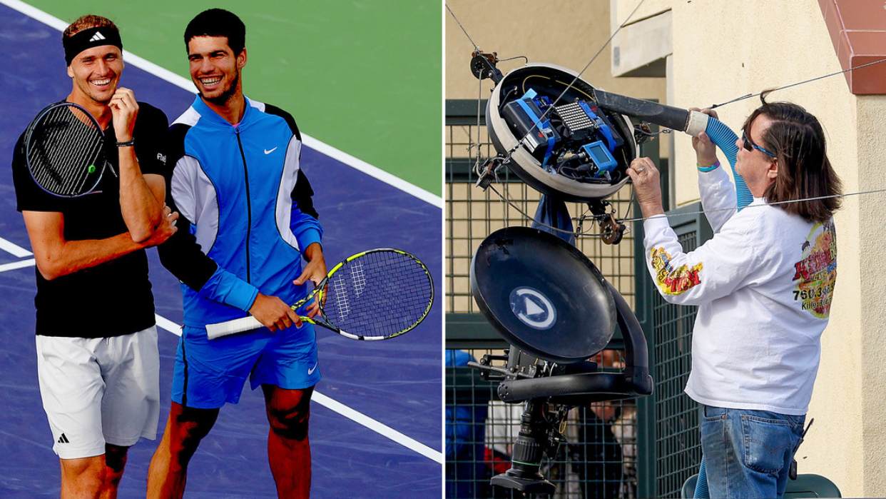 «Invasión» de abejas paraliza el partido entre Alcaraz y Zverev (+ Video)