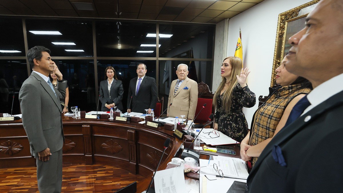 Magistrado Juan Carlos Hidalgo Pandares es juramentado como vicepresidente de la Sala Político Administrativa del TSJ