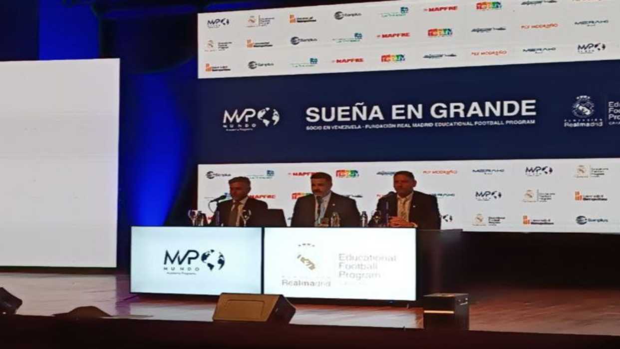 Venezuela contará con academia del Real Madrid a partir del 11 marzo