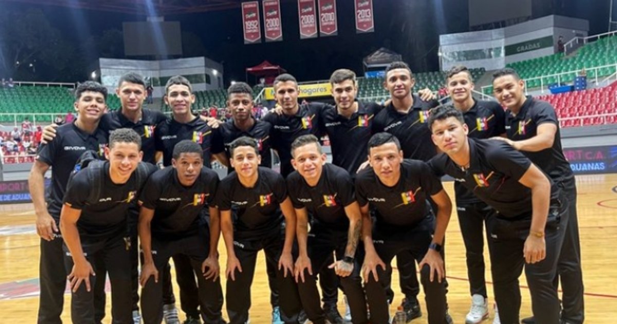 Vinotinto Futsal Sub-17 llegó al pais luego de colgarse el oro