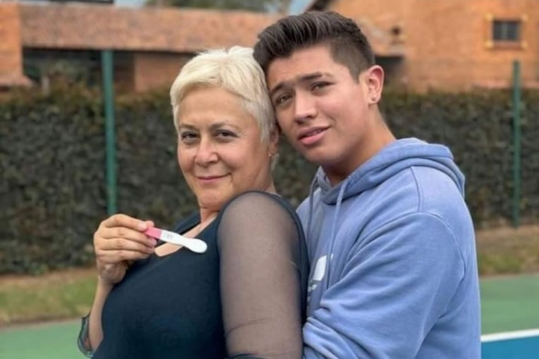 La actriz Alina Lozano de 55 años ha quedado embarazada de su esposo de 24 años