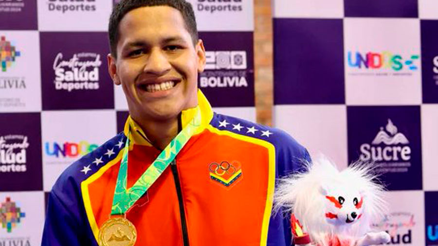 Judoca Luis Pariche se alza con el oro en Juegos Bolivarianos Sucre 2024