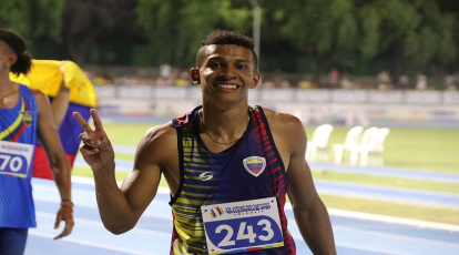 ¡Una nueva victoria! Venezolano Kelvis Padrino gana los 400 metros en Challenger de Argentina